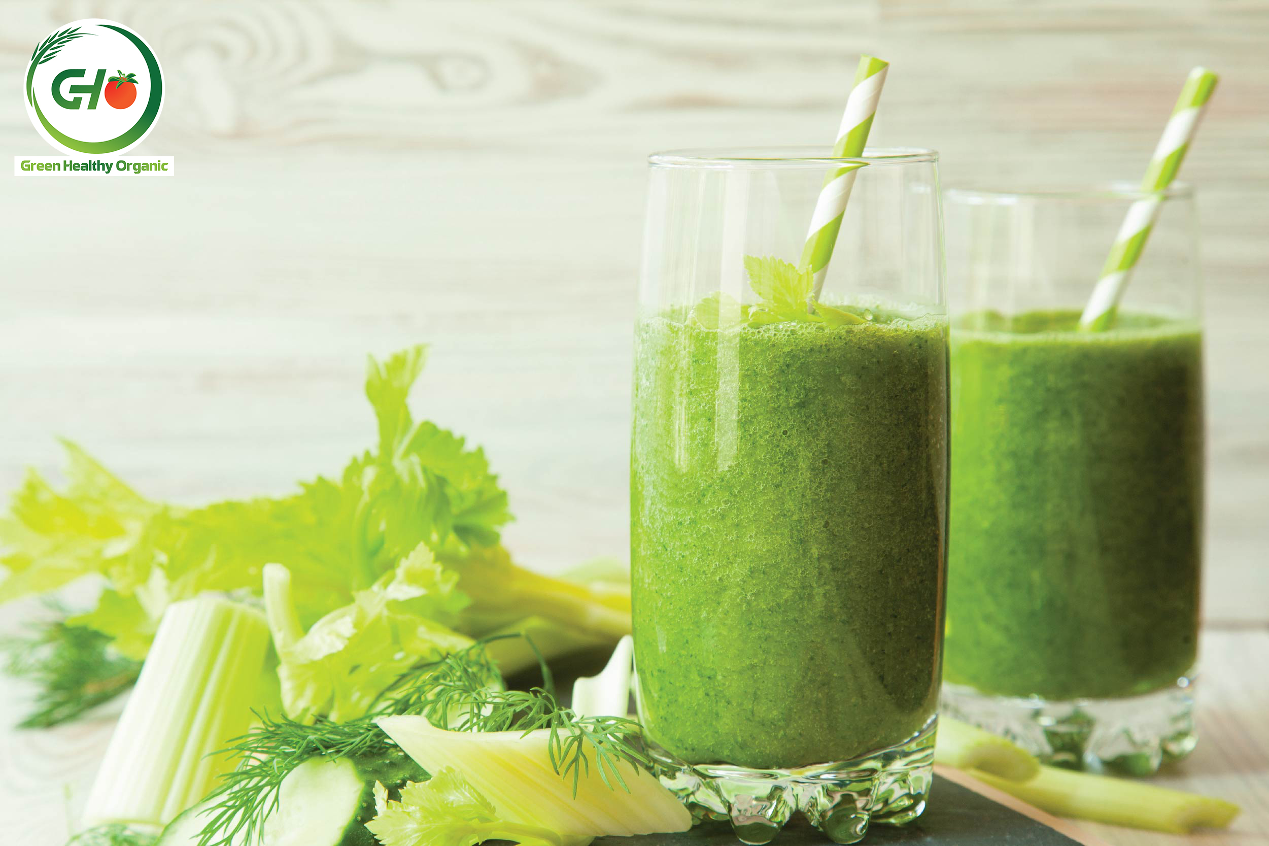 detox bằng nước ép cần tây
