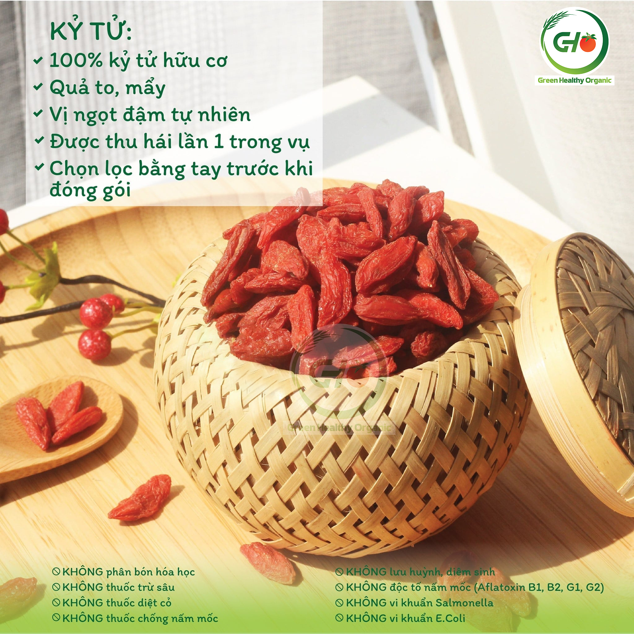 kỷ tử hữu cơ
