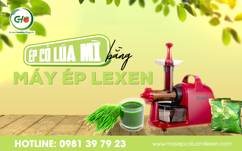 máy ép chậm chính hãng Lexen