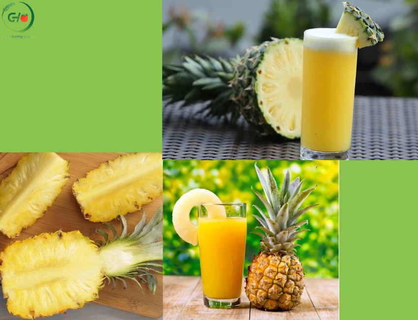 Giá trị dinh dưỡng nước ép dứa