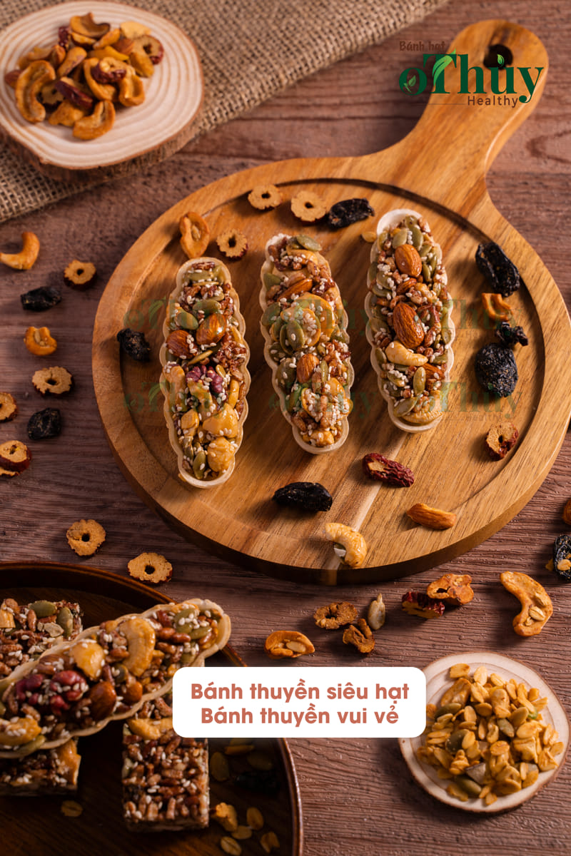 bánh thuyển siêu hạt và bánh thuyền vui vẻ