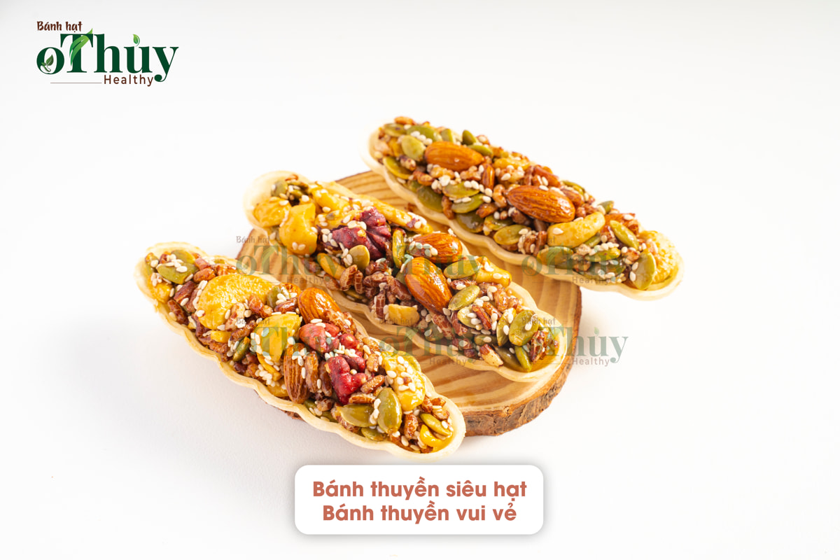 Bánh thuyền siêu hạt & Bánh thuyền vui vẻ